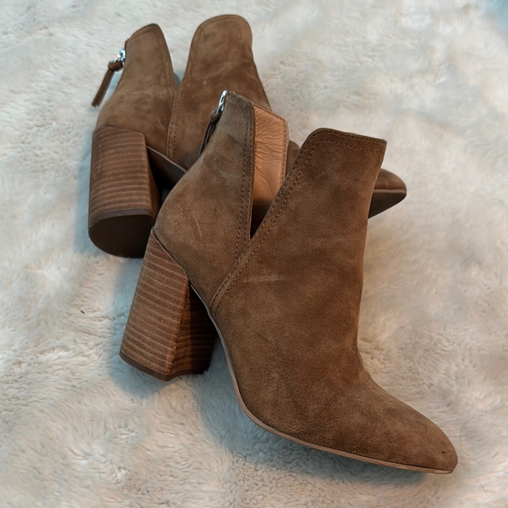 Steve Madden Brown Ankle Booties